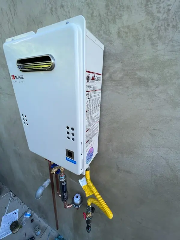 Tankless water heater installation for Potomac homes